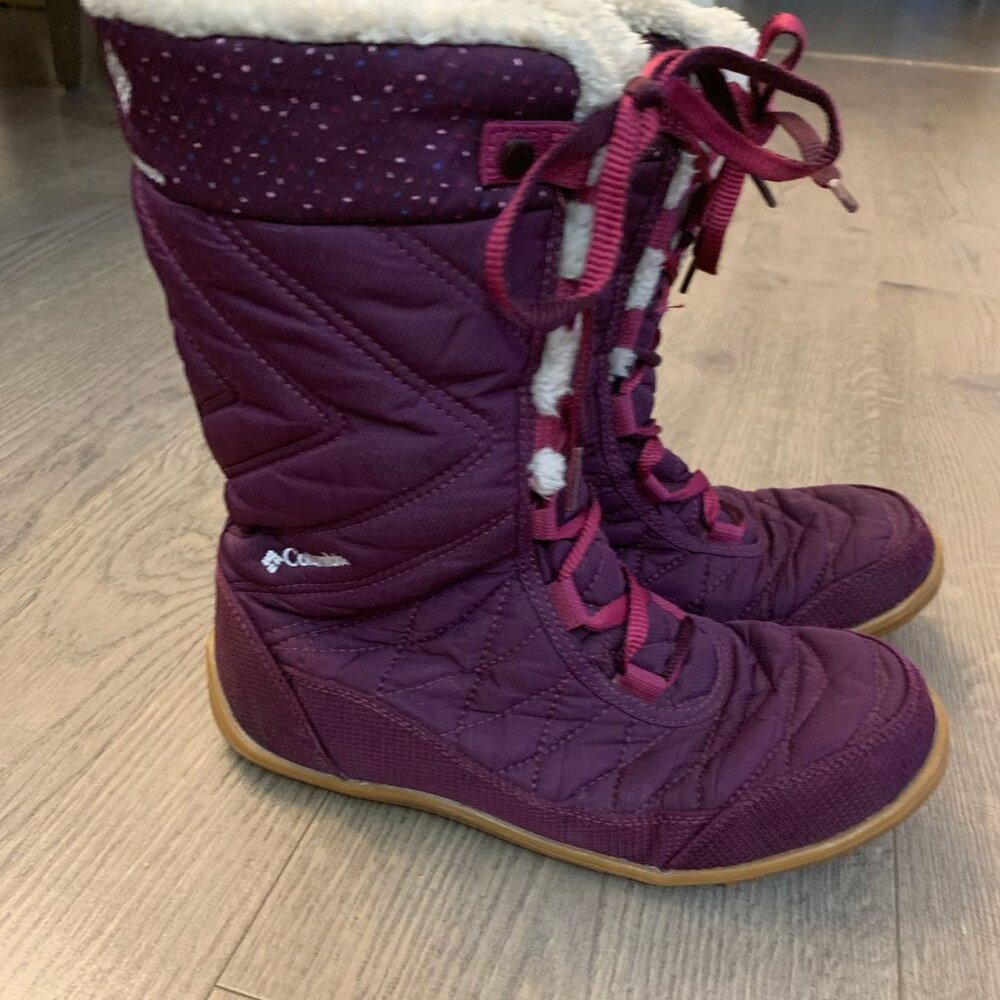 Youth size 6 girls Columbia Winter boots